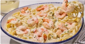 Shrimp Linguini Alfredo